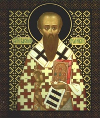 икона Василий Великий икона